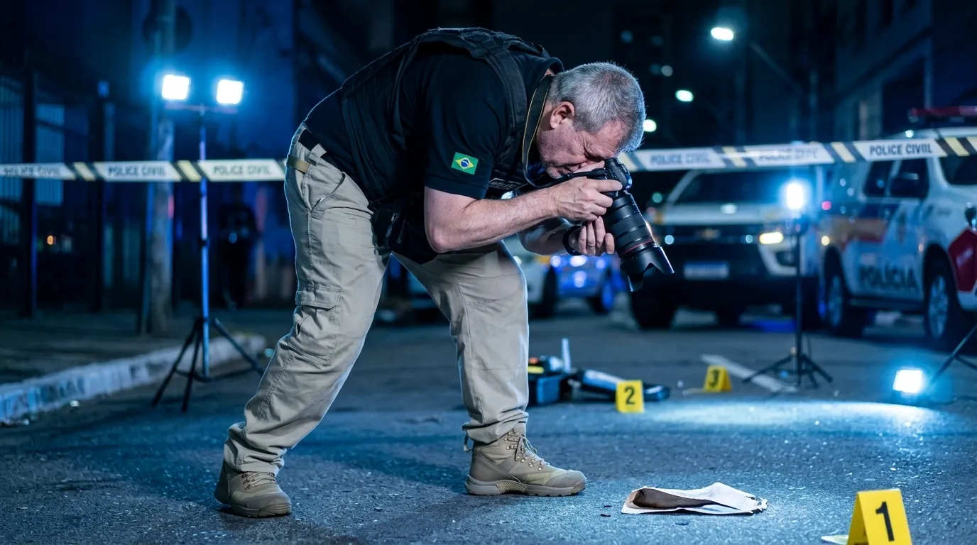Equipamentos para fotografia pericial em acidentes trabalhistas
